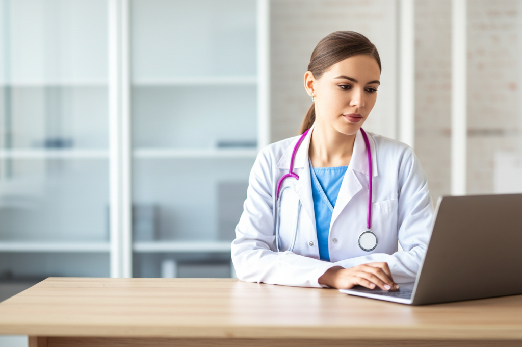 Consulta médica moderna